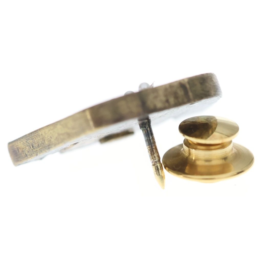 Chanel Pin Brooch Black Gold — view 5