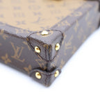 Louis Vuitton Monogram Reverse Pochette Trunk Vertical Mini Shoulder Bag Phone — view 5
