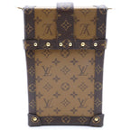 Louis Vuitton Monogram Reverse Pochette Trunk Vertical Mini Shoulder Bag Phone — view 2