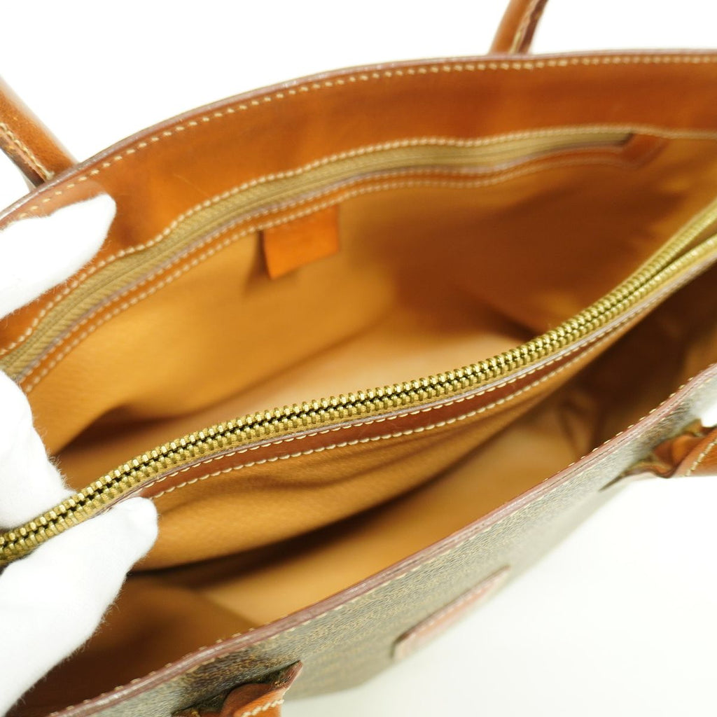 Celine Handbag Macadam Brown Gold — view 4