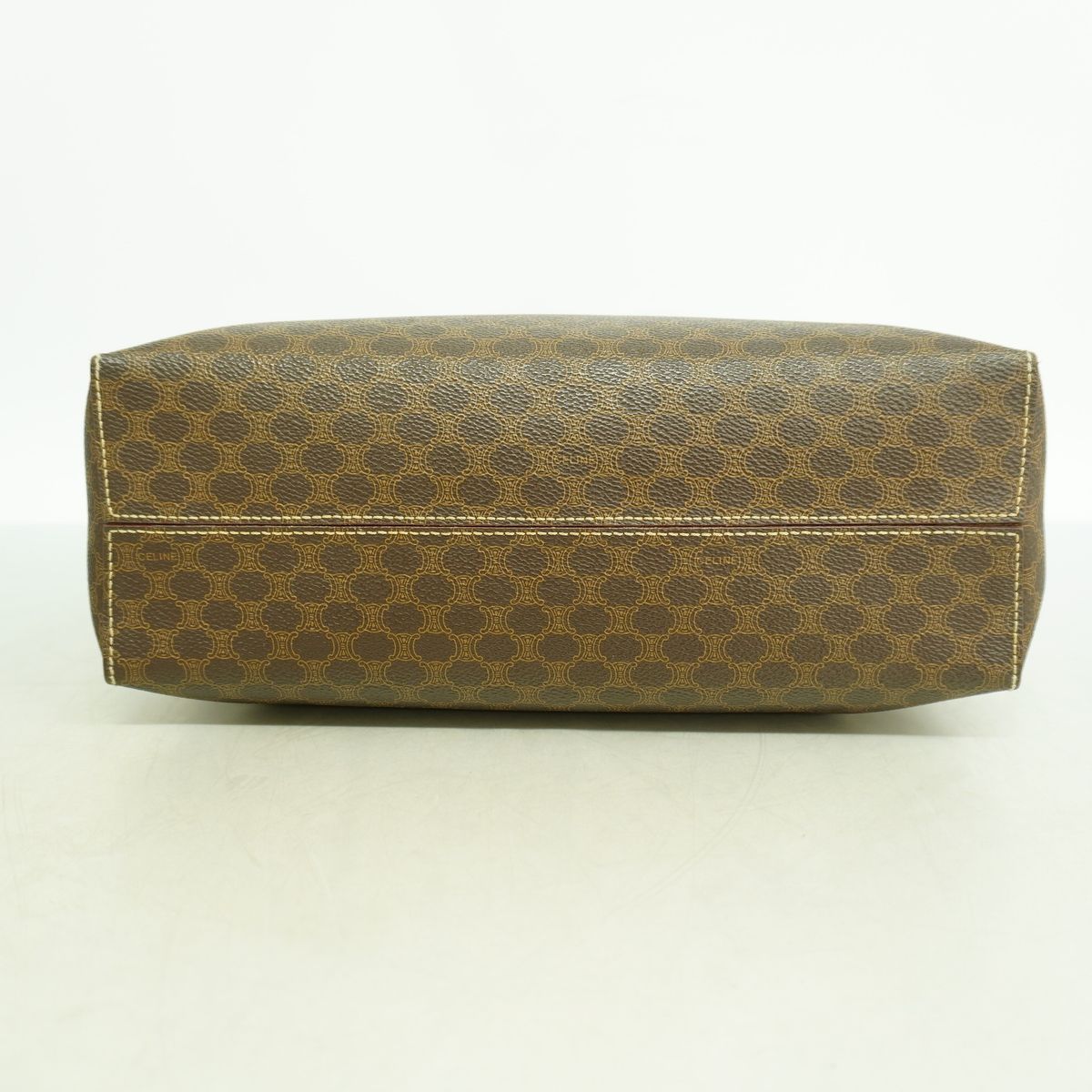 Celine Handbag Macadam Brown Gold — view 3