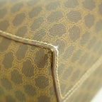 Celine Handbag Macadam Brown Gold — view 6