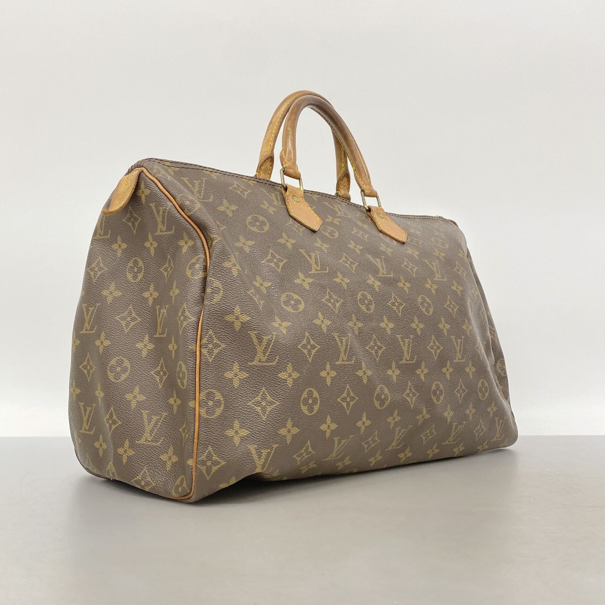 Louis Vuitton Handbag Monogram Speedy 40 Brown — view 2