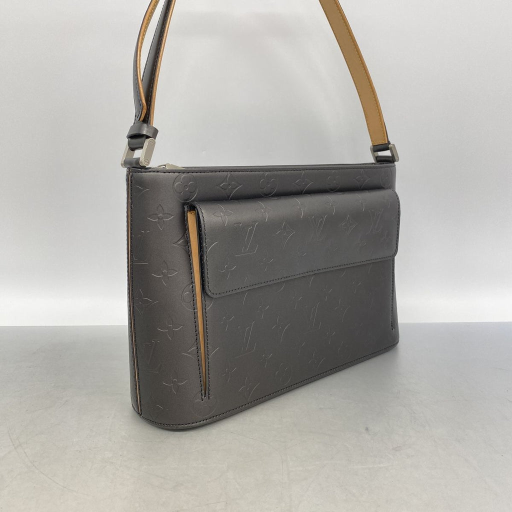 Louis Vuitton Shoulder Bag Monogram Matt Alston Noir — view 2
