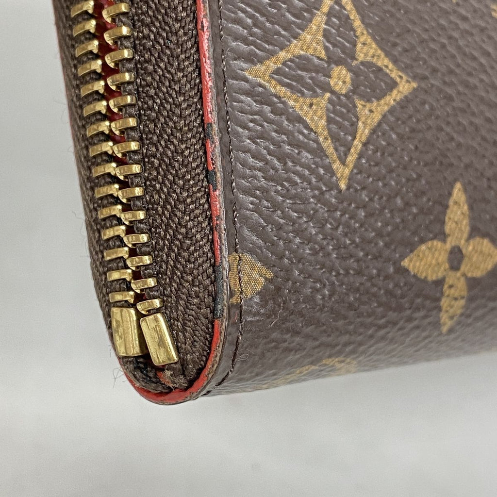 Louis Vuitton Wallet Monogram Portefeuille Clemence Coquelicot — view 5