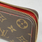 Louis Vuitton Wallet Monogram Portefeuille Clemence Coquelicot — view 6