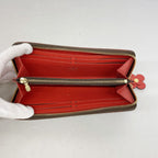 Louis Vuitton Wallet Monogram Portefeuille Clemence Coquelicot — view 3