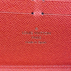 Louis Vuitton Wallet Monogram Portefeuille Clemence Coquelicot — view 4