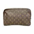 Louis Vuitton Pouch Monogram Trousse Twillet 28 Brown