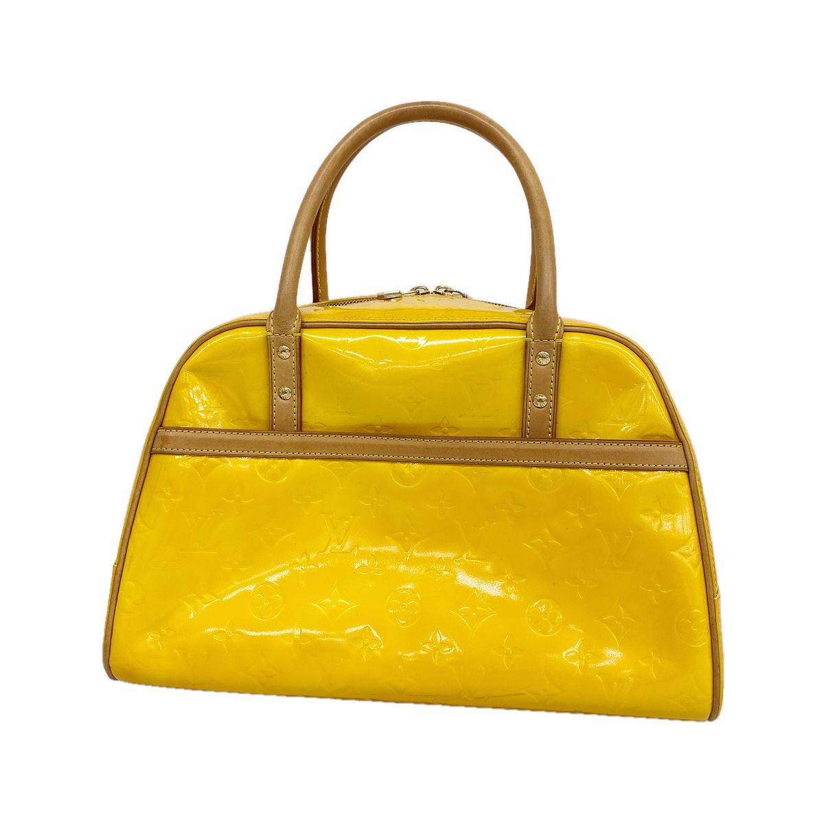Louis Vuitton Handbag Vernis Tompkins Square Jaune