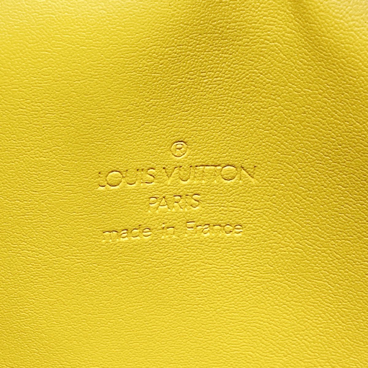 Louis Vuitton Handbag Vernis Tompkins Square Jaune — view 5