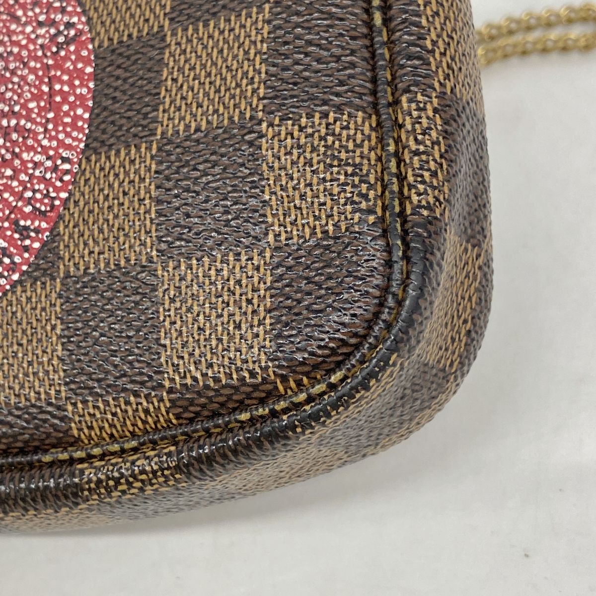 Louis Vuitton Pouch Damier T&b Mini Pochette Accessoires Ebene — view 6