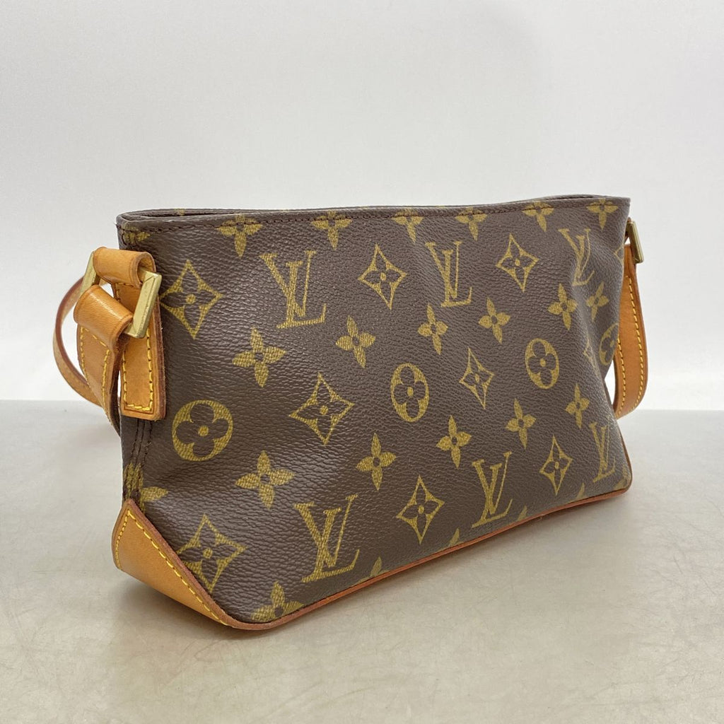 Louis Vuitton Shoulder Bag Monogram Trotteur Brown — view 2