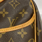 Louis Vuitton Handbag Monogram Deauville Brown — view 7