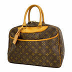 Louis Vuitton Handbag Monogram Deauville Brown