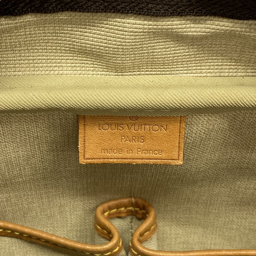 Louis Vuitton Handbag Monogram Deauville Brown — view 5