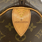 Louis Vuitton Handbag Monogram Speedy 35 Brown — view 5