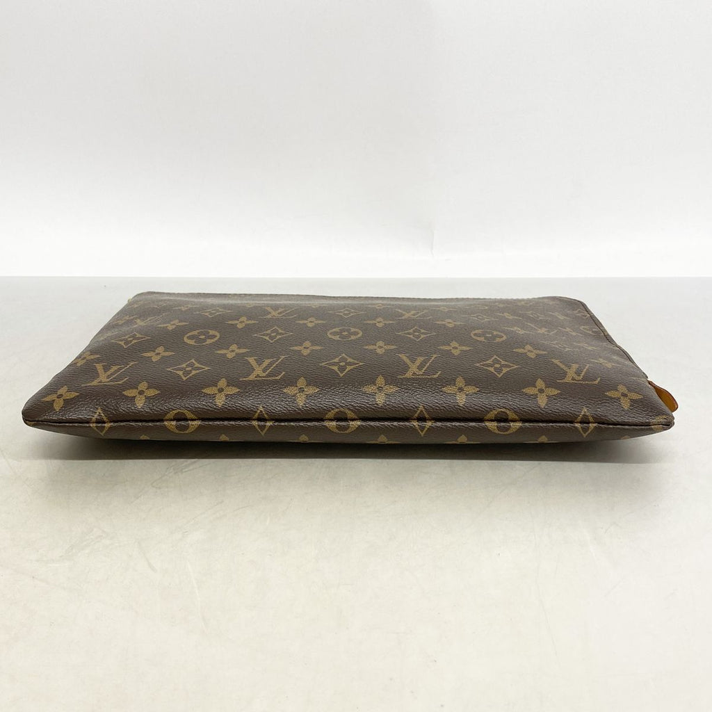 Louis Vuitton Clutch Monogram Etui Voyage MM Brown — view 3