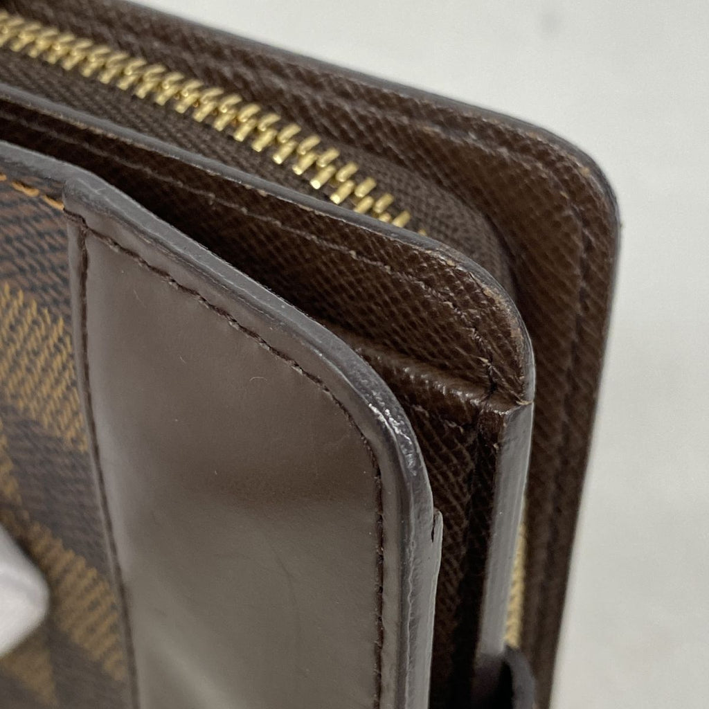 Louis Vuitton Wallet Damier Compact Zip Ebene — view 6