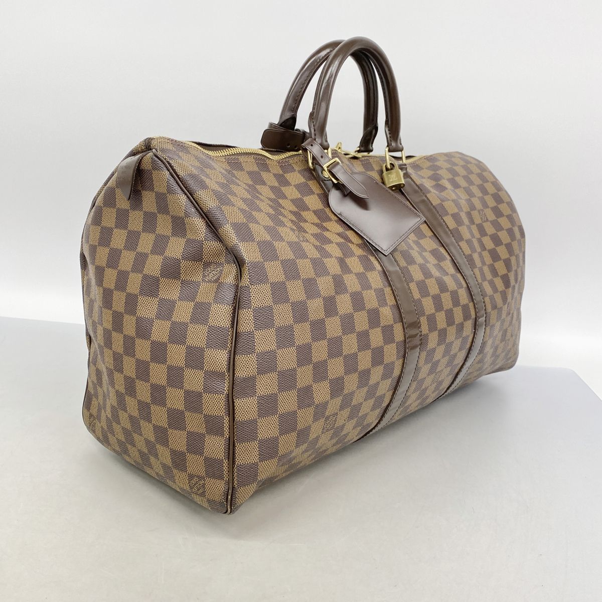 Louis Vuitton Boston Bag Damier Keepall 50 Ebene — view 2