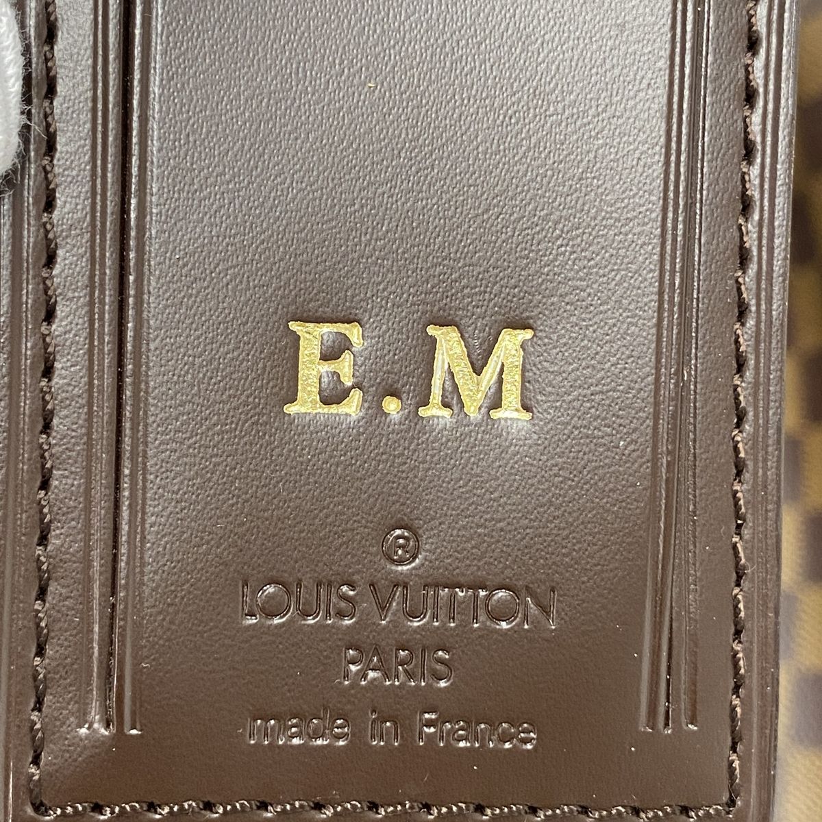 Louis Vuitton Boston Bag Damier Keepall 50 Ebene — view 6