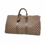 Louis Vuitton Boston Bag Damier Keepall 50 Ebene