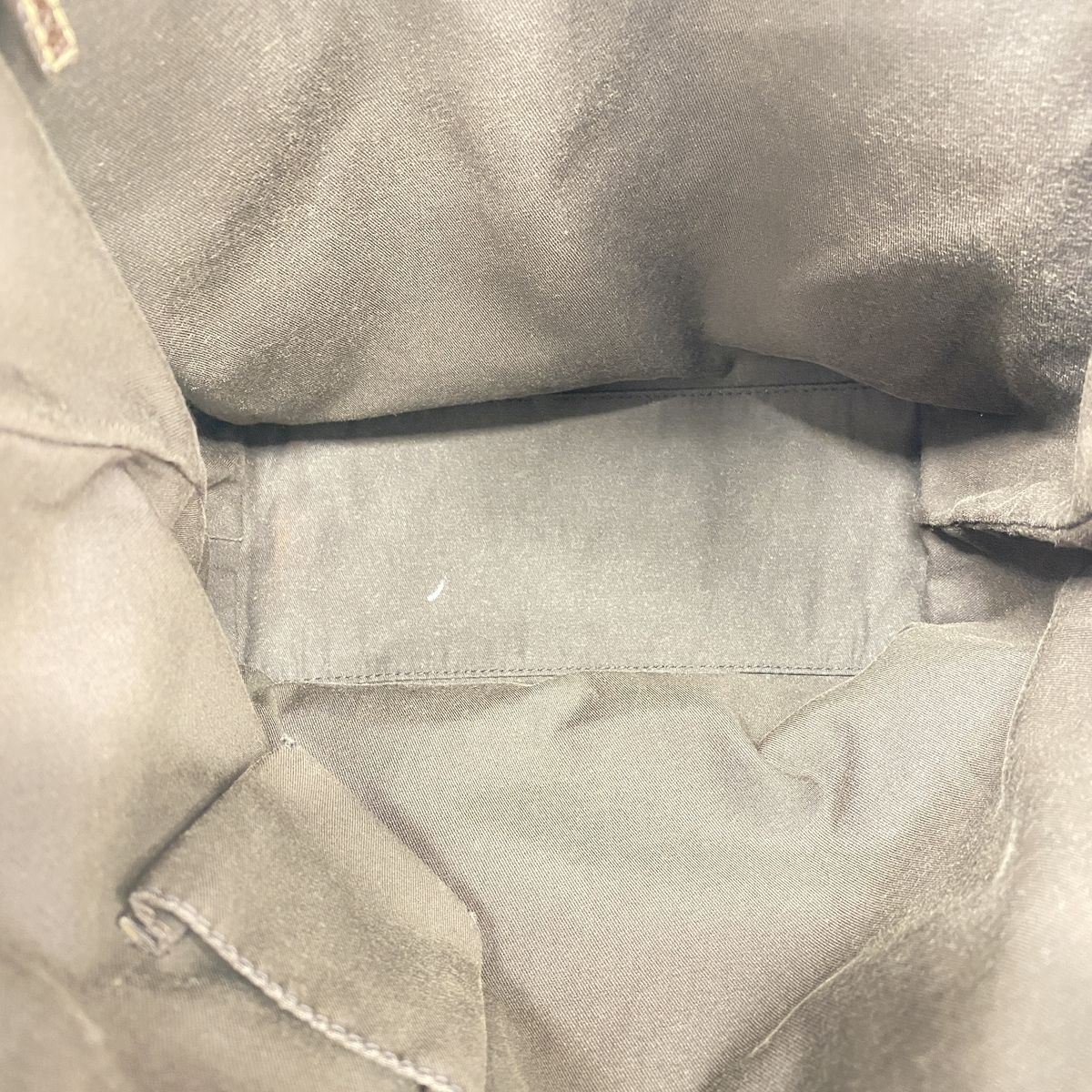 Gucci Tote Bag GG Canvas Brown Champagne Gold — view 4