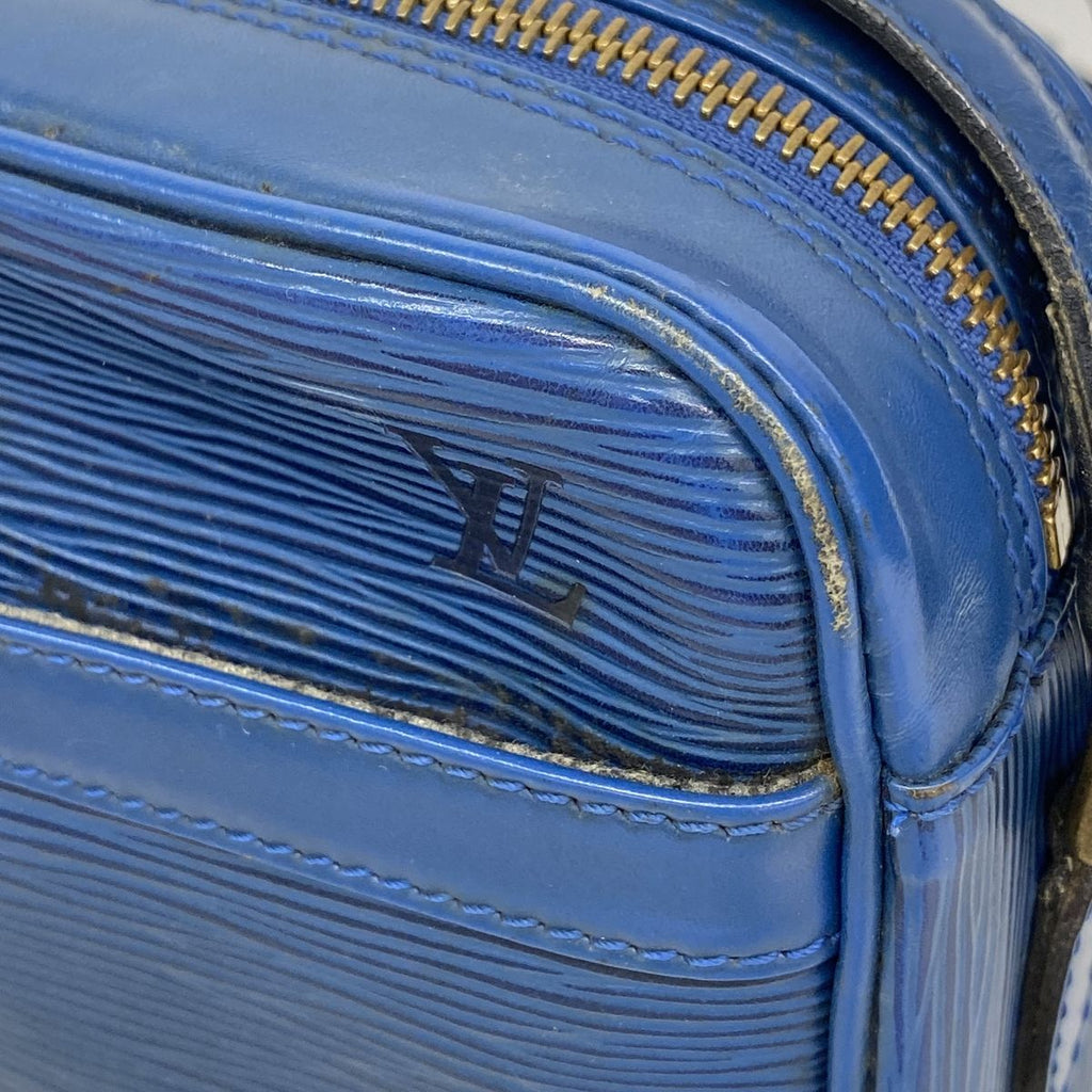 Louis Vuitton Shoulder Bag Epi Trocadero 24 Toledo Blue — view 6