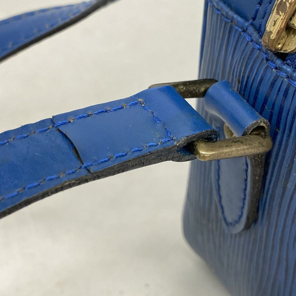 Louis Vuitton Shoulder Bag Epi Trocadero 24 Toledo Blue — view 8