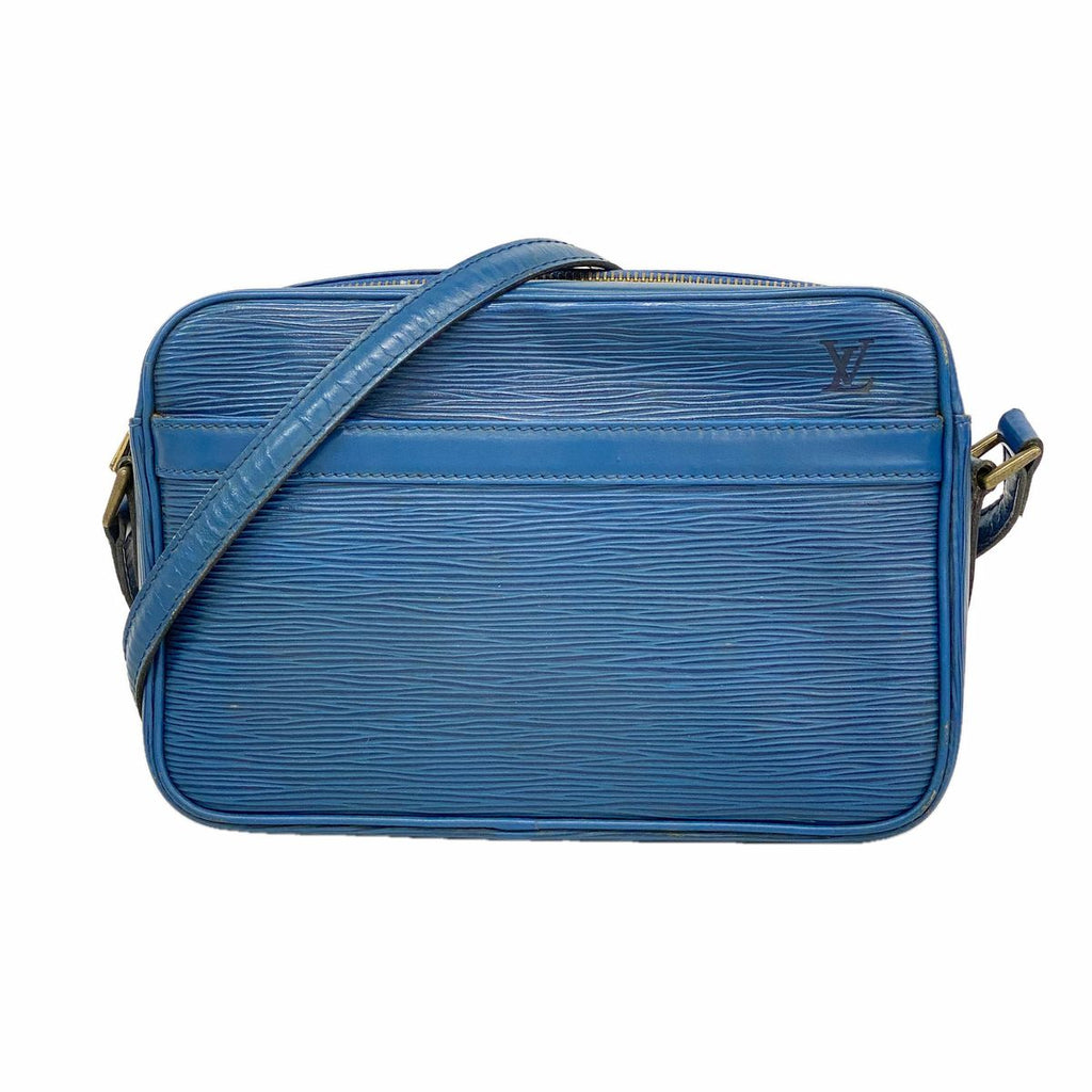 Louis Vuitton Shoulder Bag Epi Trocadero 24 Toledo Blue