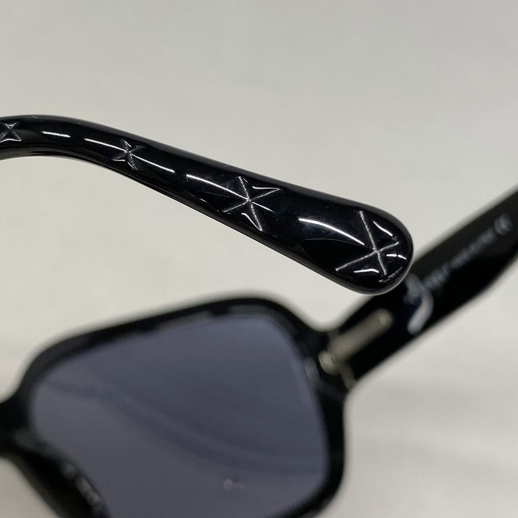 Chanel Sunglasses Acetate Black Silver Eyewear — view 5