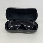 Chanel Sunglasses Acetate Black Silver Eyewear — view 7