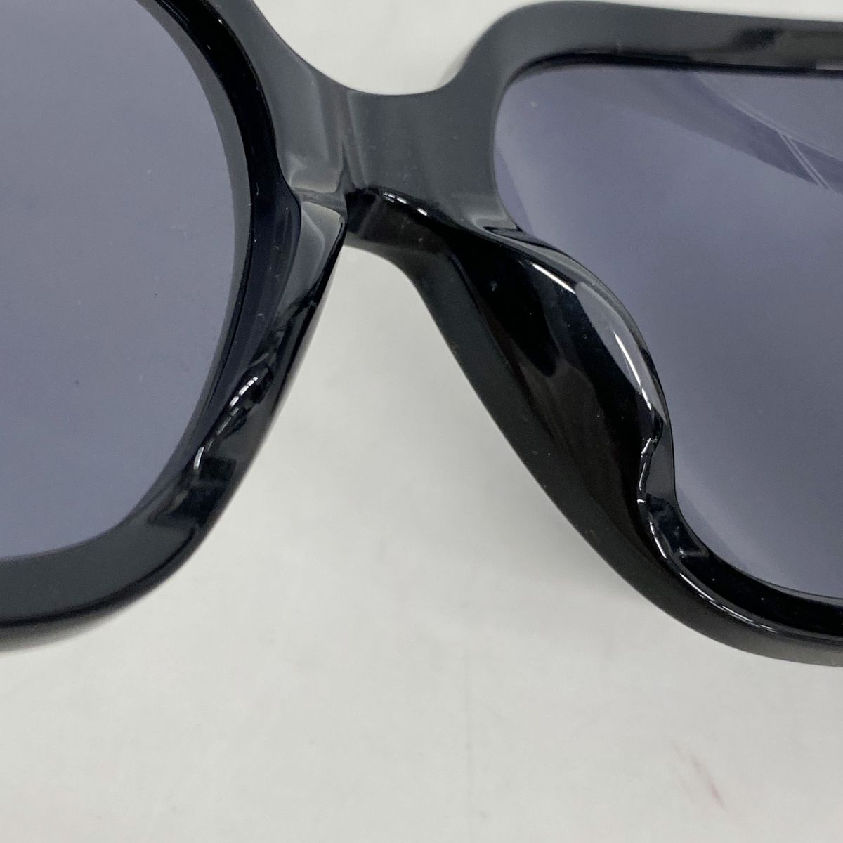 Chanel Sunglasses Acetate Black Silver Eyewear — view 6
