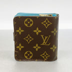 Louis Vuitton Wallet Monogram Groom Compact Zip Blue — view 8