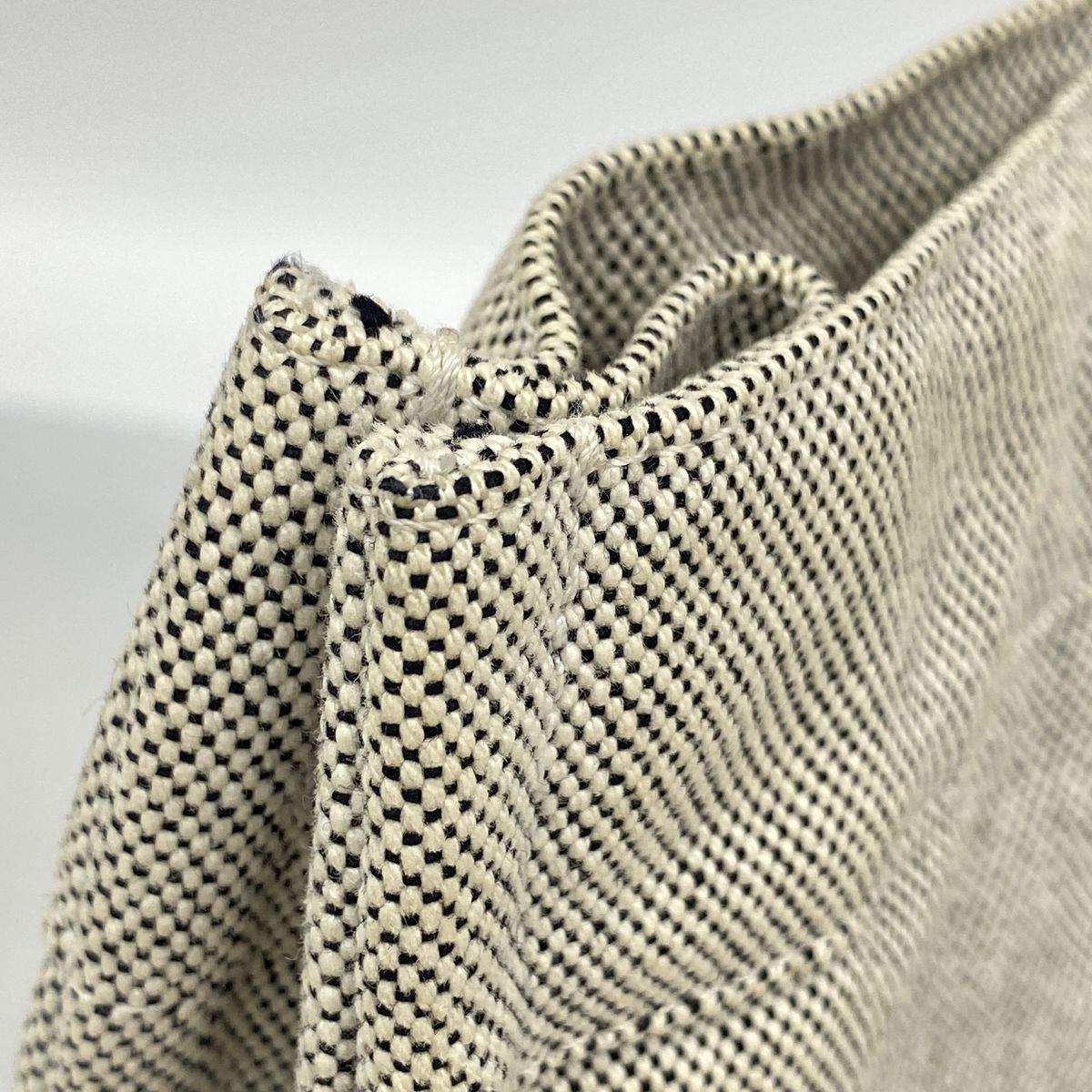Hermes Tote Bag New Fourre Tout MM Canvas Gray Silver — view 7