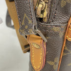 Louis Vuitton Shoulder Bag Monogram Danube Brown — view 7