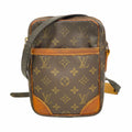 Louis Vuitton Shoulder Bag Monogram Danube Brown