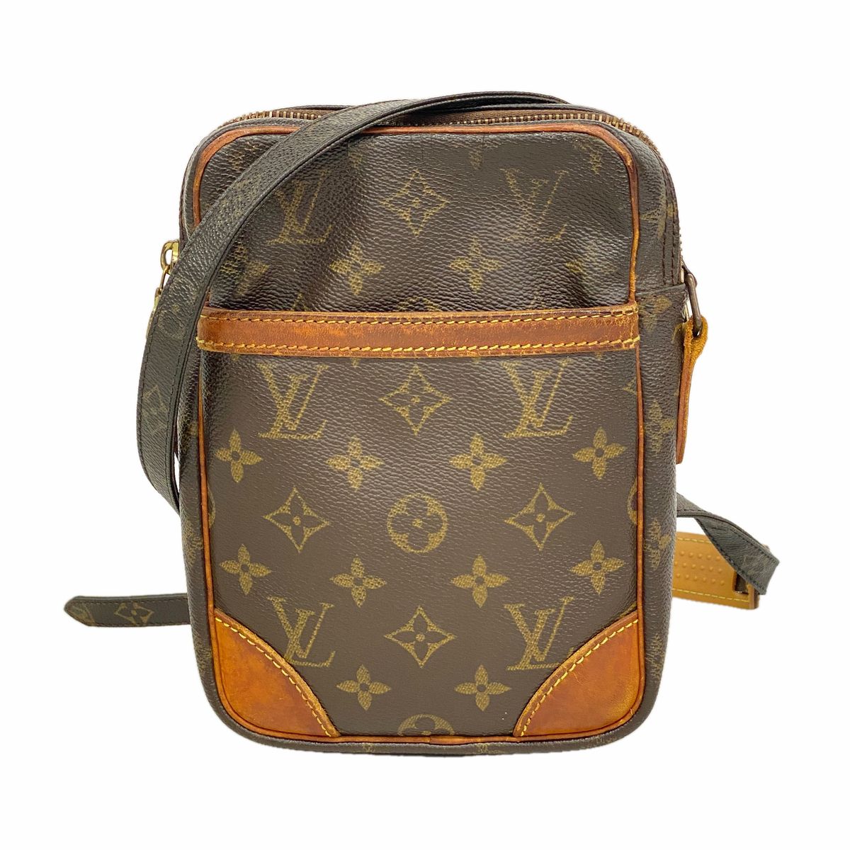 Louis Vuitton Shoulder Bag Monogram Danube Brown