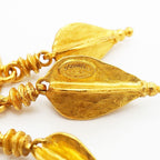 Chanel Brooch Vintage CC Logo Gold Plated — view 4