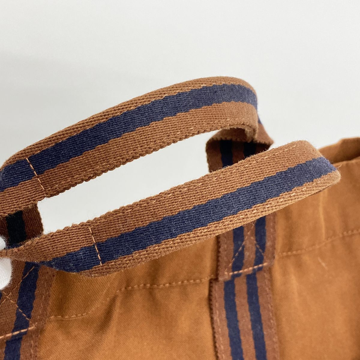 Hermes Tote Bag Fourre Tout MM Canvas Brown Silver — view 8