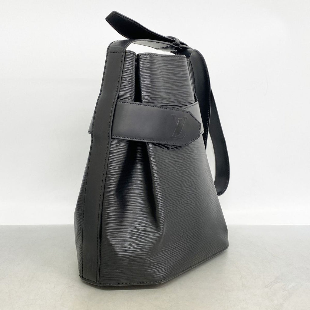 Louis Vuitton Shoulder Bag Epi Sac D'epaule PM Noir — view 2
