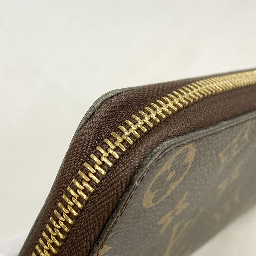 Louis Vuitton Wallet Monogram Portefeuille Clemence Fuchsia — view 5