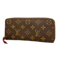 Louis Vuitton Wallet Monogram Portefeuille Clemence Fuchsia