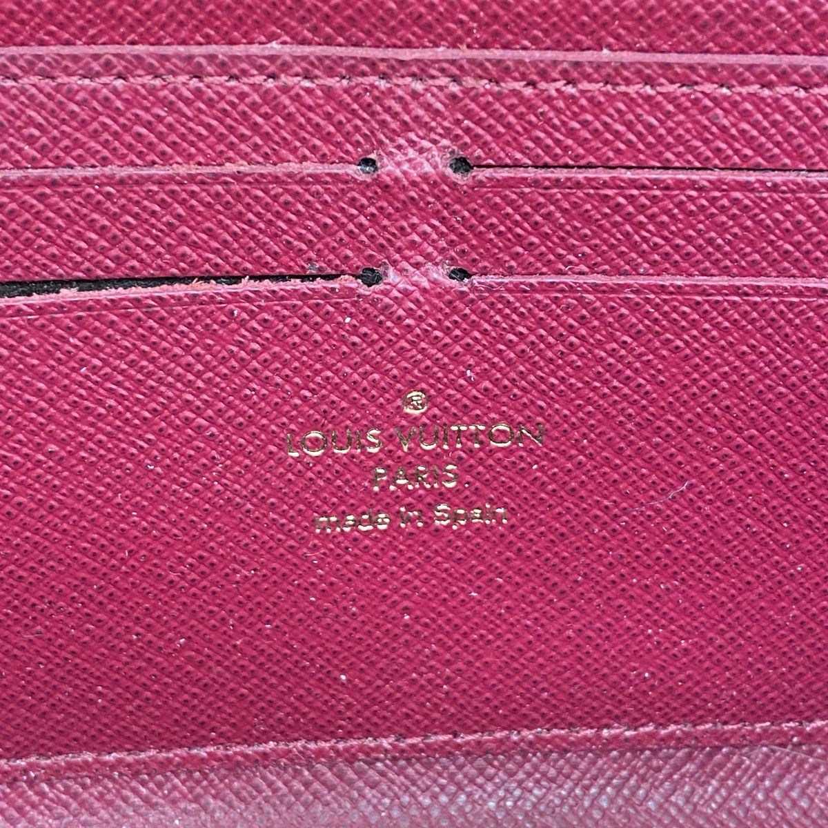 Louis Vuitton Wallet Monogram Portefeuille Clemence Fuchsia — view 4