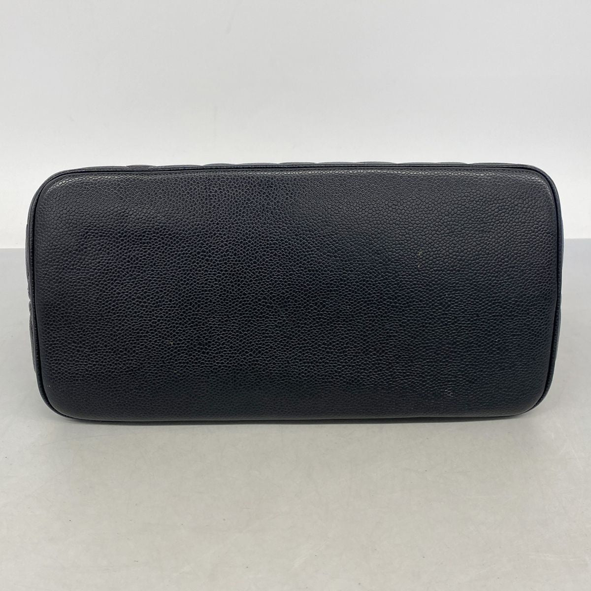 Chanel Tote Bag Reissue Caviar Leather Black Silver — view 3