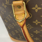 Louis Vuitton Handbag Monogram Alma Brown — view 8