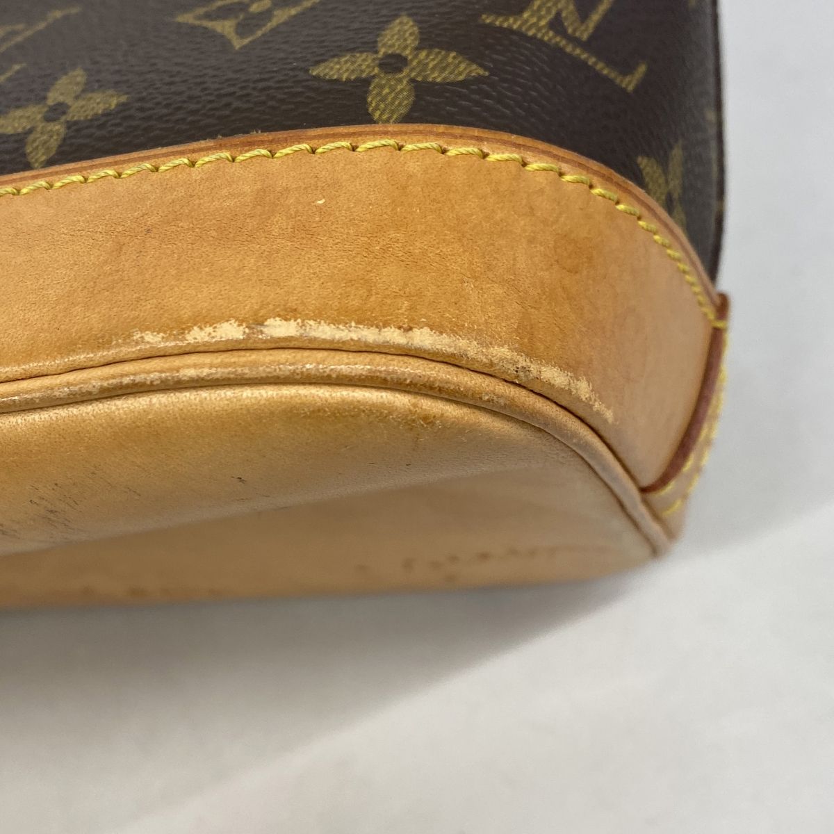 Louis Vuitton Handbag Monogram Alma Brown — view 6