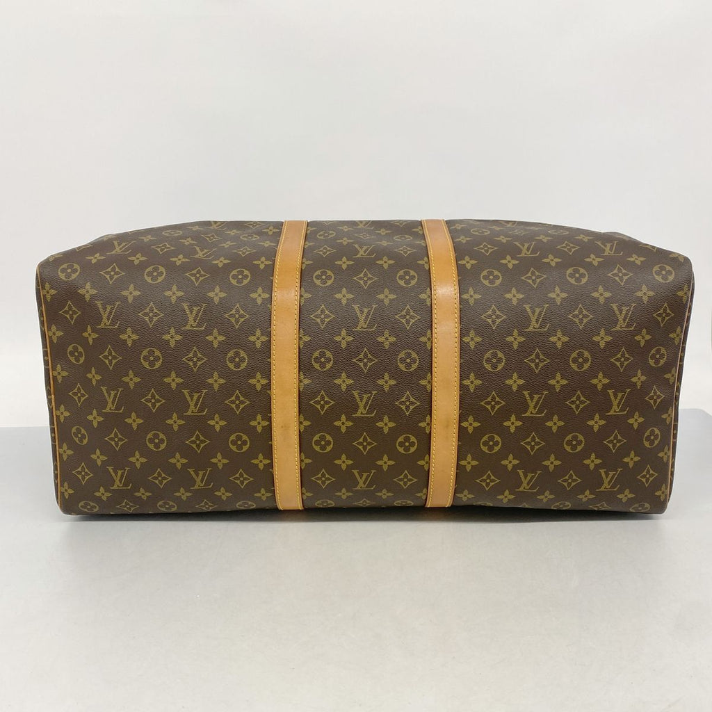Louis Vuitton Boston Bag Monogram Keepall 60 Brown — view 3