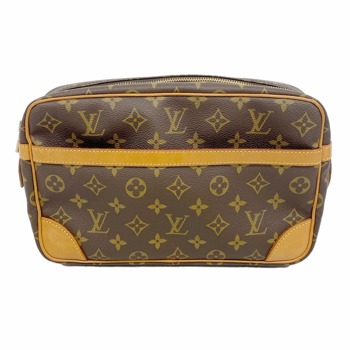 Louis Vuitton Clutch Monogram Compiegne 28 Brown