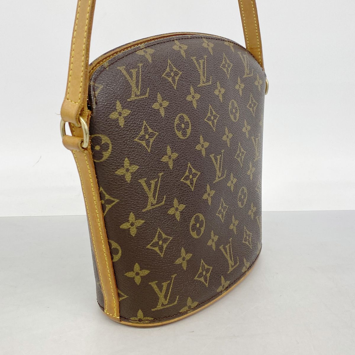 Louis Vuitton Shoulder Bag Monogram Drew Brown — view 2